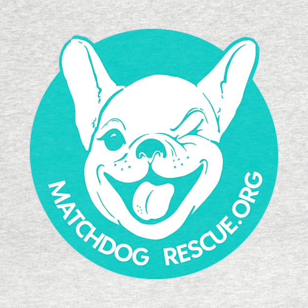 Matchdog Rescue logo teal by matchdogrescue